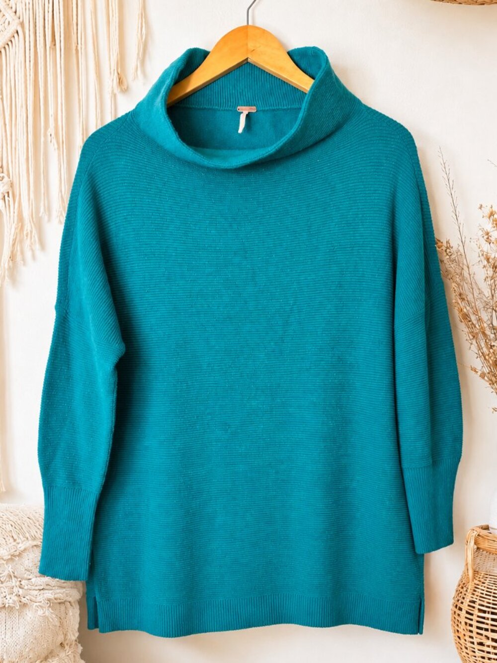 Free People Ottoman Slouchy Tunic Sweater Pullover Small